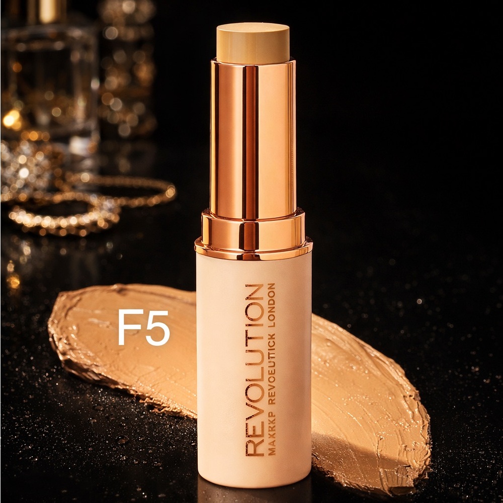 F5 | Makeup Revolution Fast‎ Base Stick Foundation